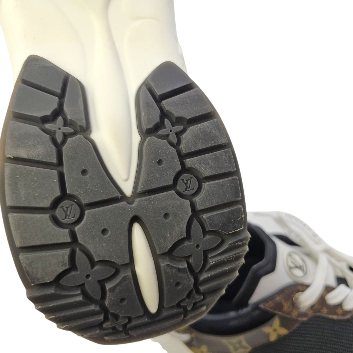 Run 55  40 Multi-colour Sneakers in Monogram Coated Canvas