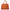 Galleria Orange Top Handle Bag in Saffiano Leather Gold hardware