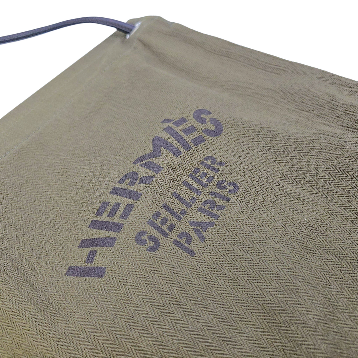 Maline Grooming Bag Kaki/Ebene in Canvas Palladium hardware
