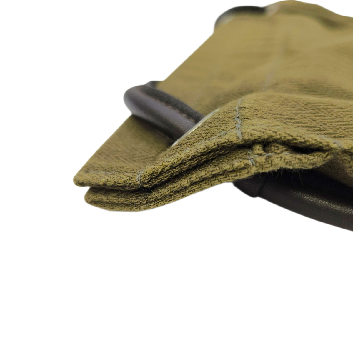 Maline Grooming Bag Kaki/Ebene in Canvas Palladium hardware