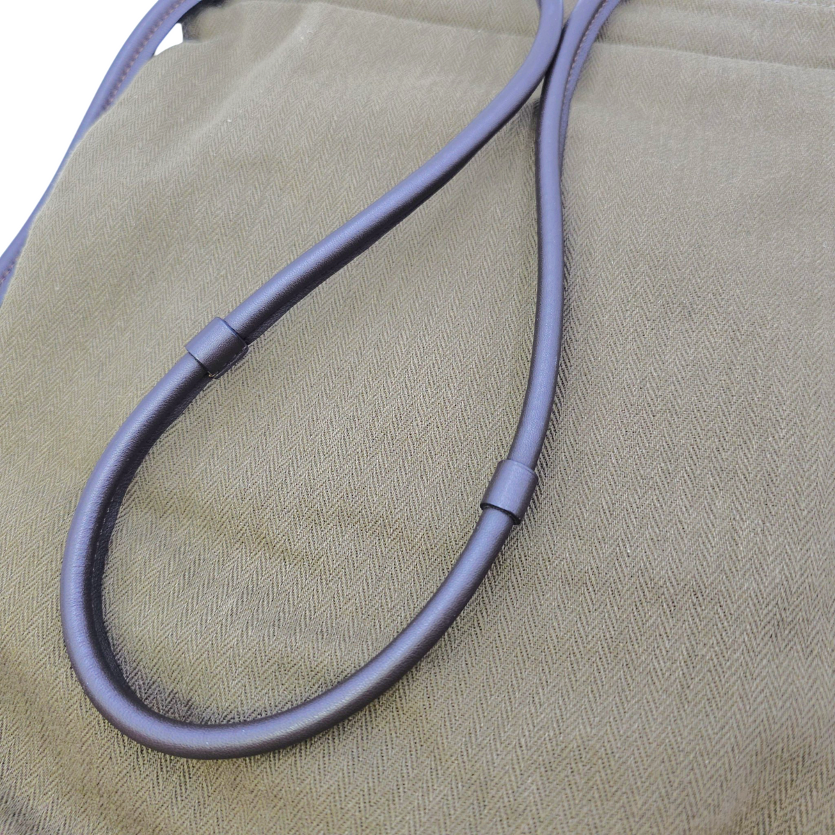 Maline Grooming Bag Kaki/Ebene in Canvas Palladium hardware
