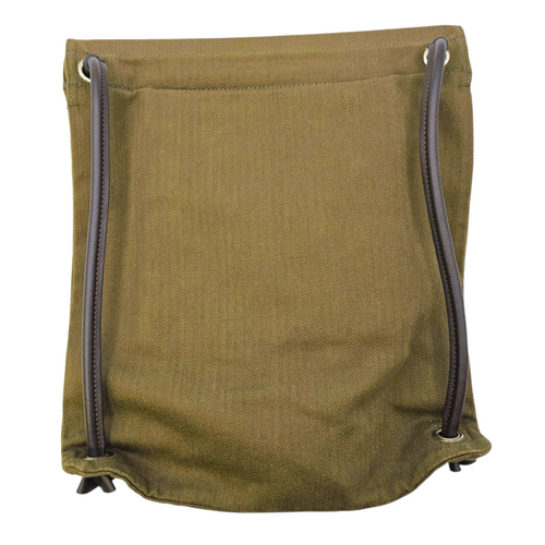 Maline Grooming Bag Kaki/Ebene in Canvas Palladium hardware