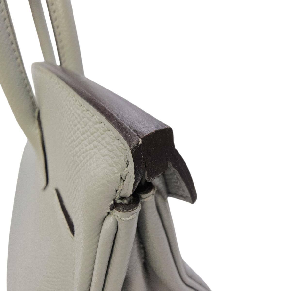Birkin 30 Gris Mouette in Epsom Gold hardware