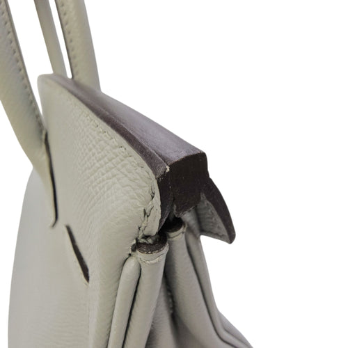 Birkin 30 Gris Mouette in Epsom Gold hardware