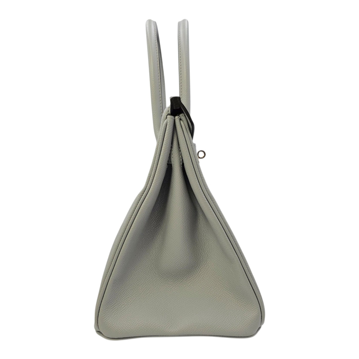 Birkin 30 Gris Mouette in Epsom Gold hardware