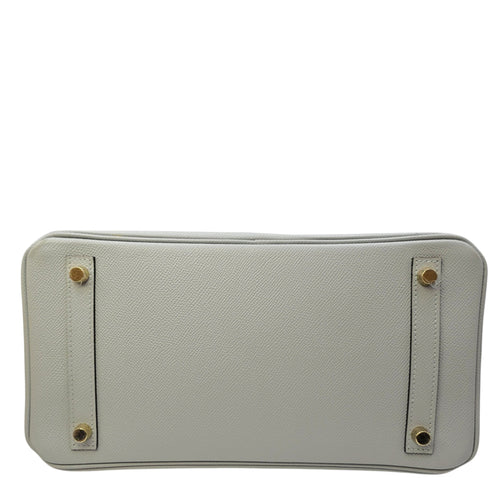 Birkin 30 Gris Mouette in Epsom Gold hardware