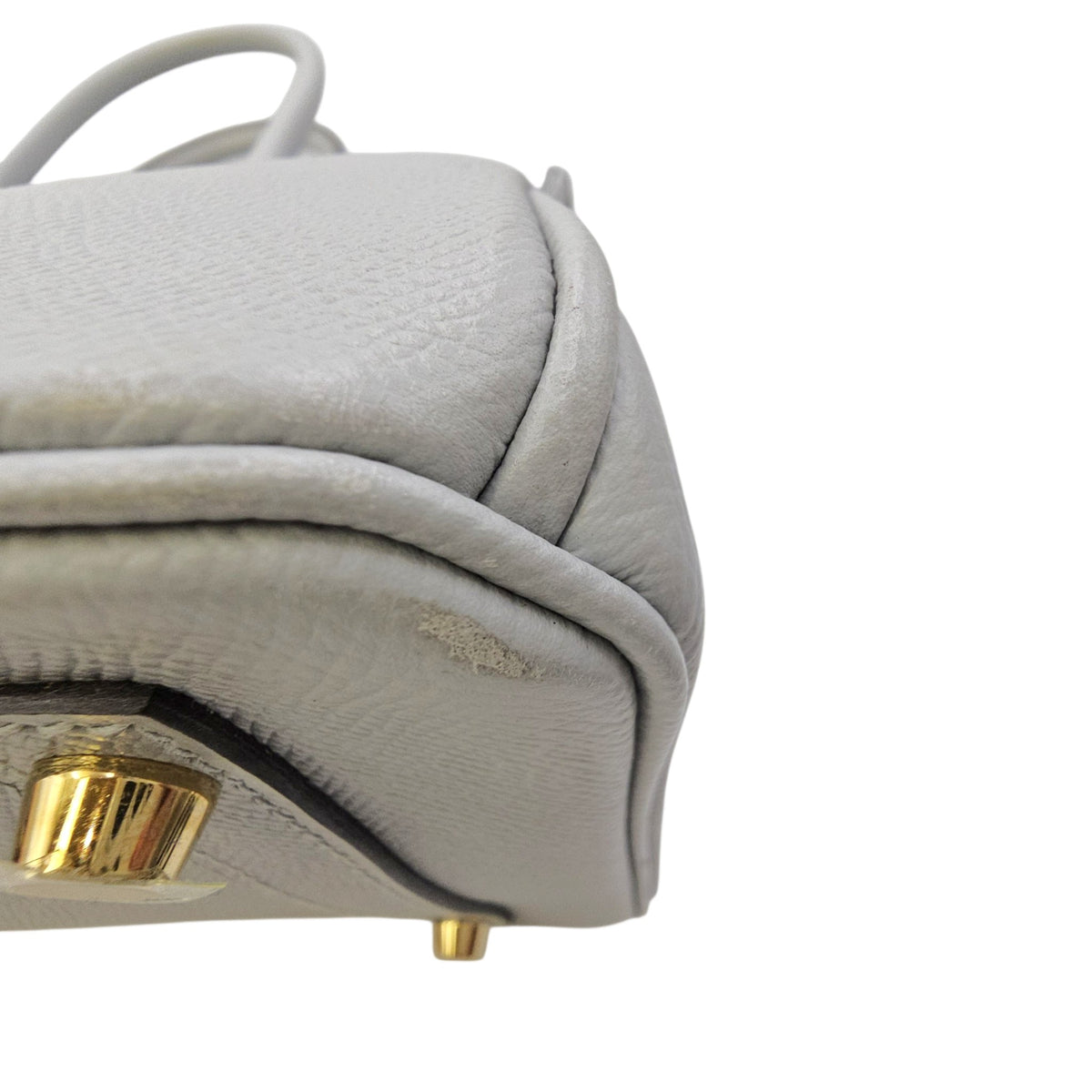 Birkin 30 Gris Mouette in Epsom Gold hardware