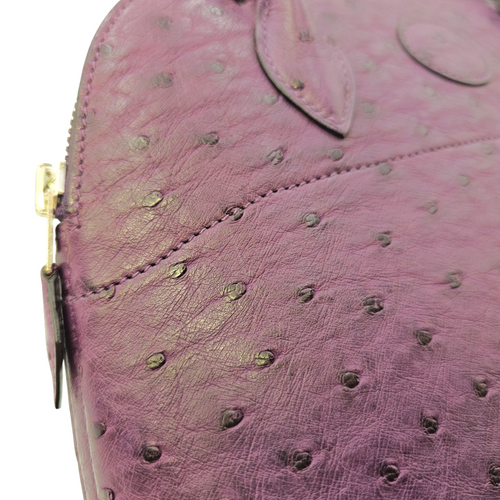 Bolide 27 Violine in Ostrich Palladium hardware