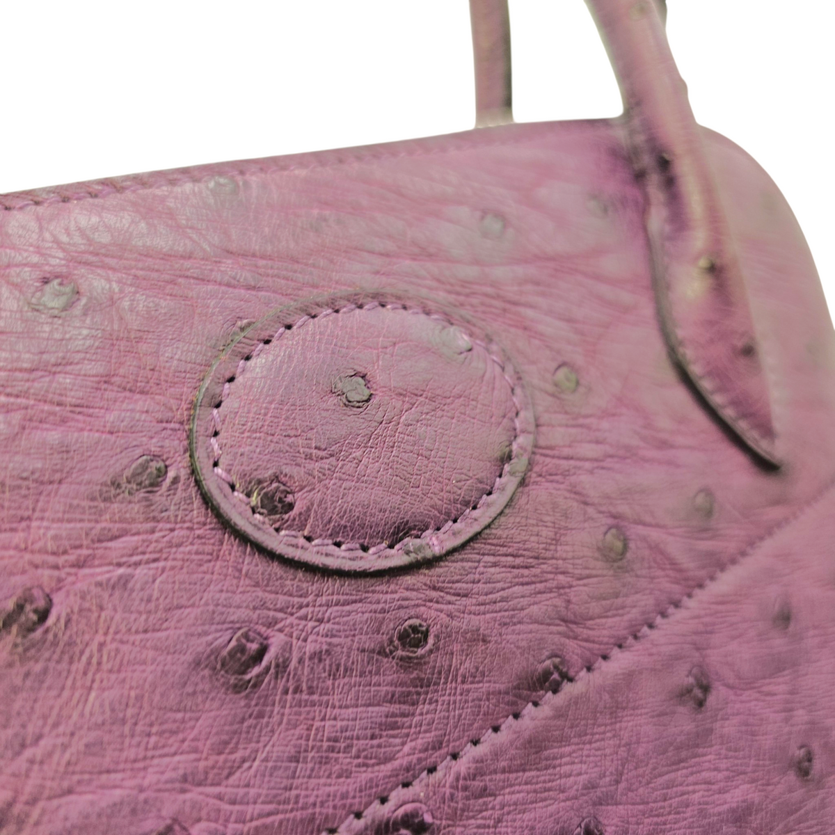 Bolide 27 Violine in Ostrich Palladium hardware