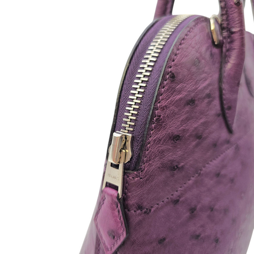 Bolide 27 Violine in Ostrich Palladium hardware