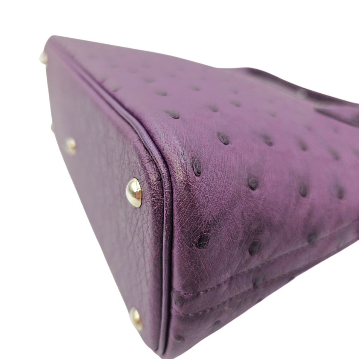 Bolide 27 Violine in Ostrich Palladium hardware