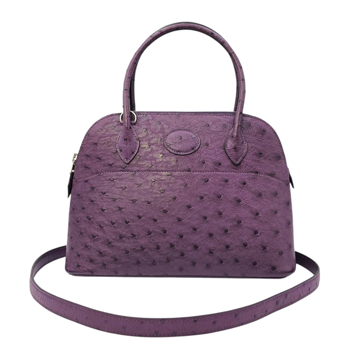 Bolide 27 Violine in Ostrich Palladium hardware