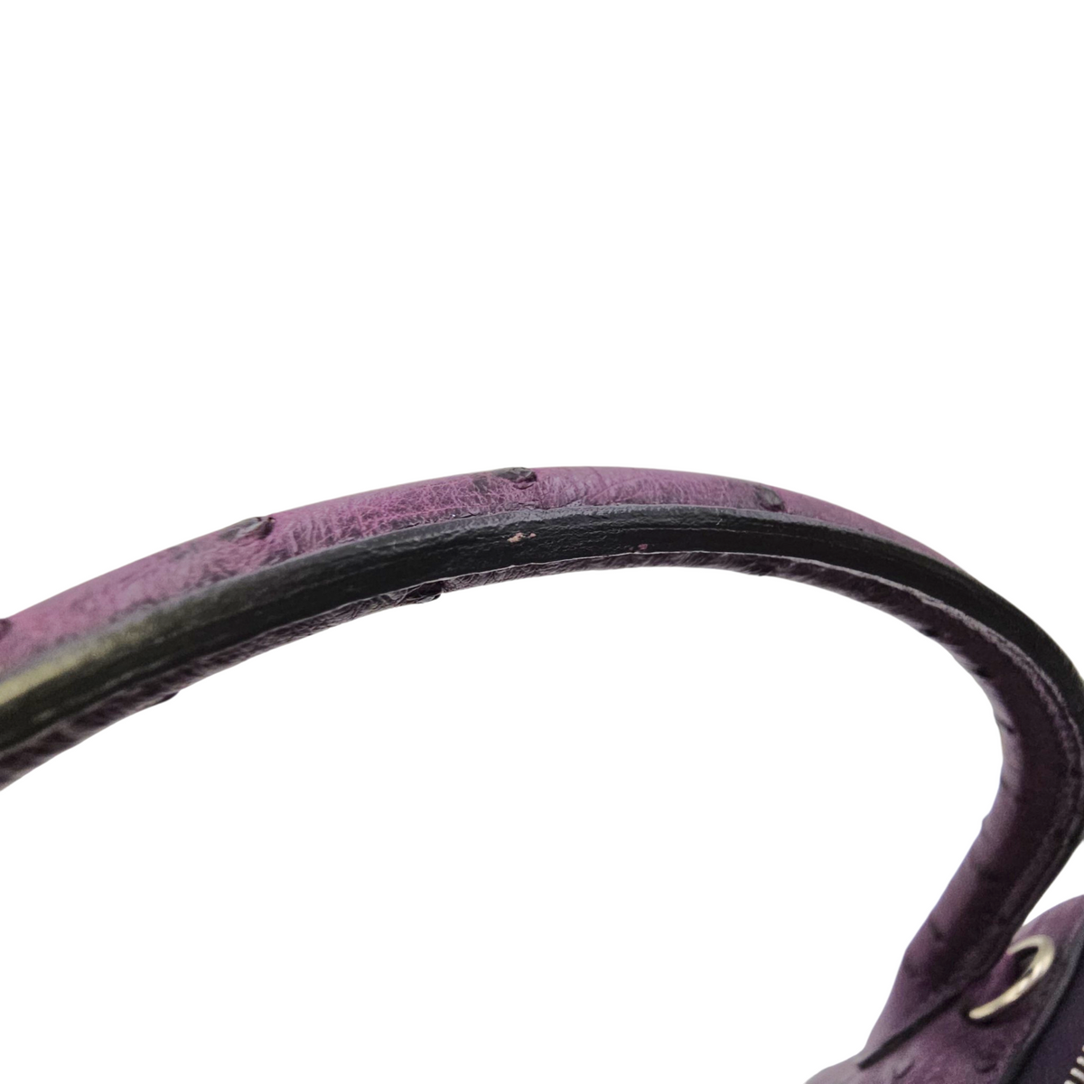 Bolide 27 Violine in Ostrich Palladium hardware
