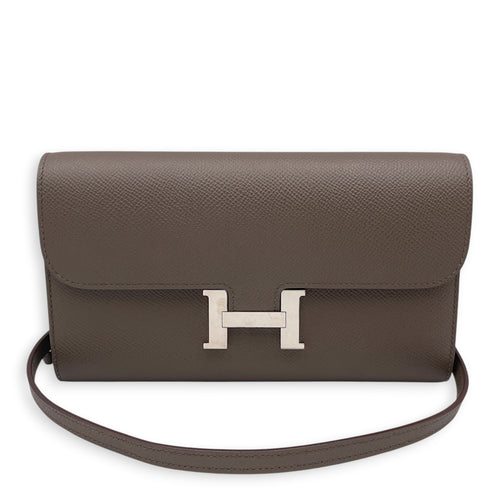 Constance To Go  Étain Wallet in Epsom Palladium hardware