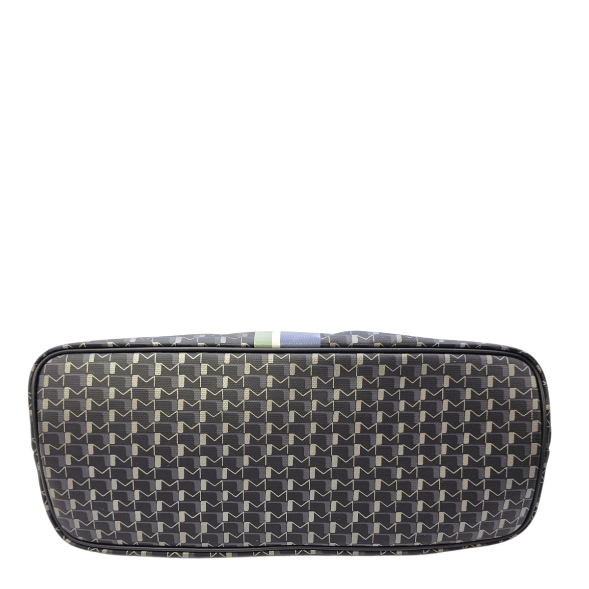 Oh! Cabas Hor  MM Black Tote Bag in Coated Canvas