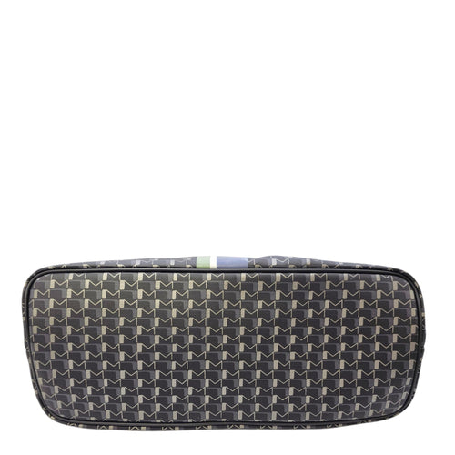 Oh! Cabas Hor  MM Black Tote Bag in Coated Canvas