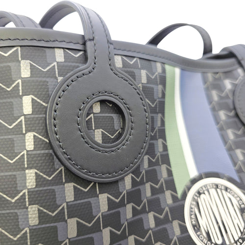 Oh! Cabas Hor  MM Black Tote Bag in Coated Canvas