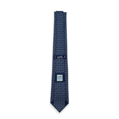 H au Maillon Tie 7cm  Marine/Ciel/Bleu  Tie