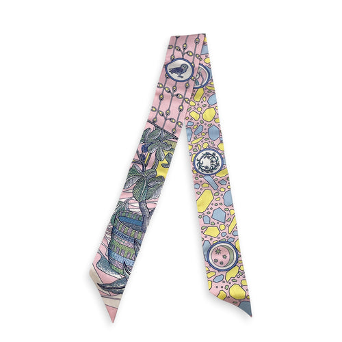 La Danse des Amazones Twilly (pair) Multi  Twilly in Silk