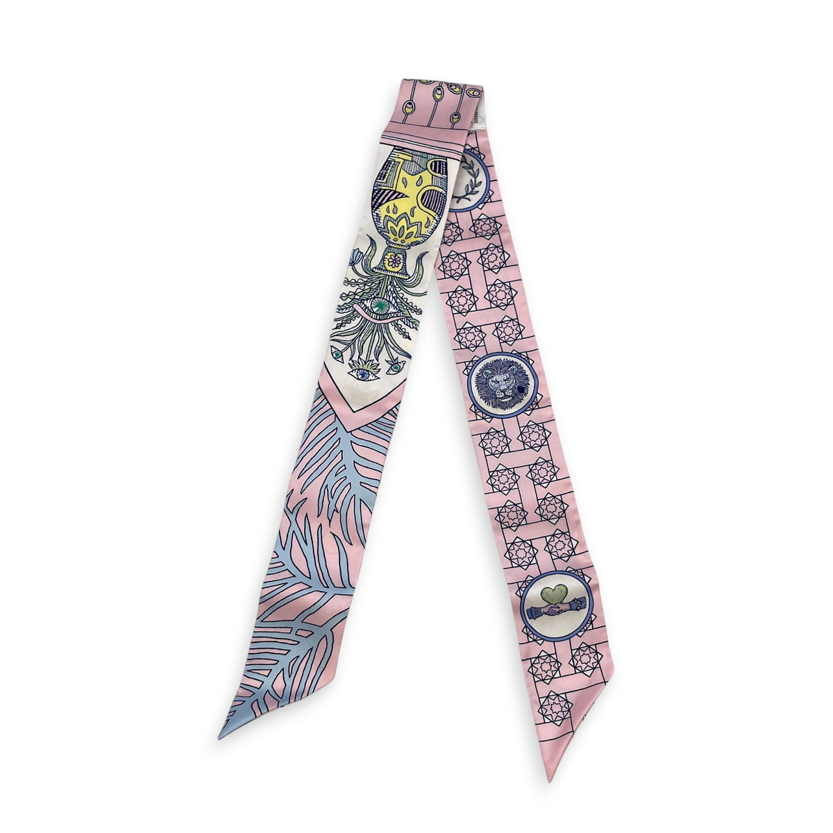 La Danse des Amazones Twilly (pair) Multi  Twilly in Silk