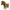 Cheval Hermy Extra Small Model Brown Plush