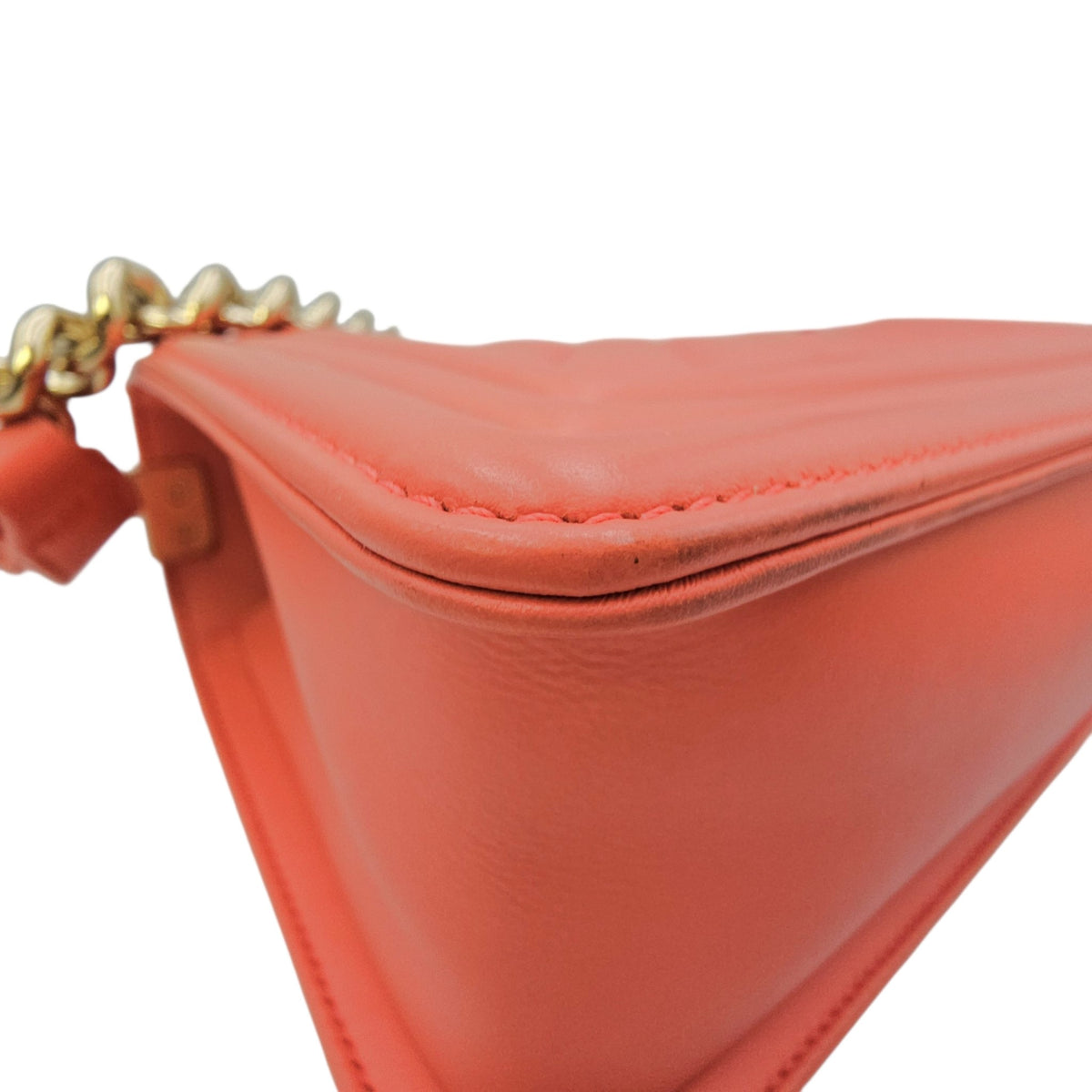 Boy Shoulder Bag in Calfskin Gold hardware