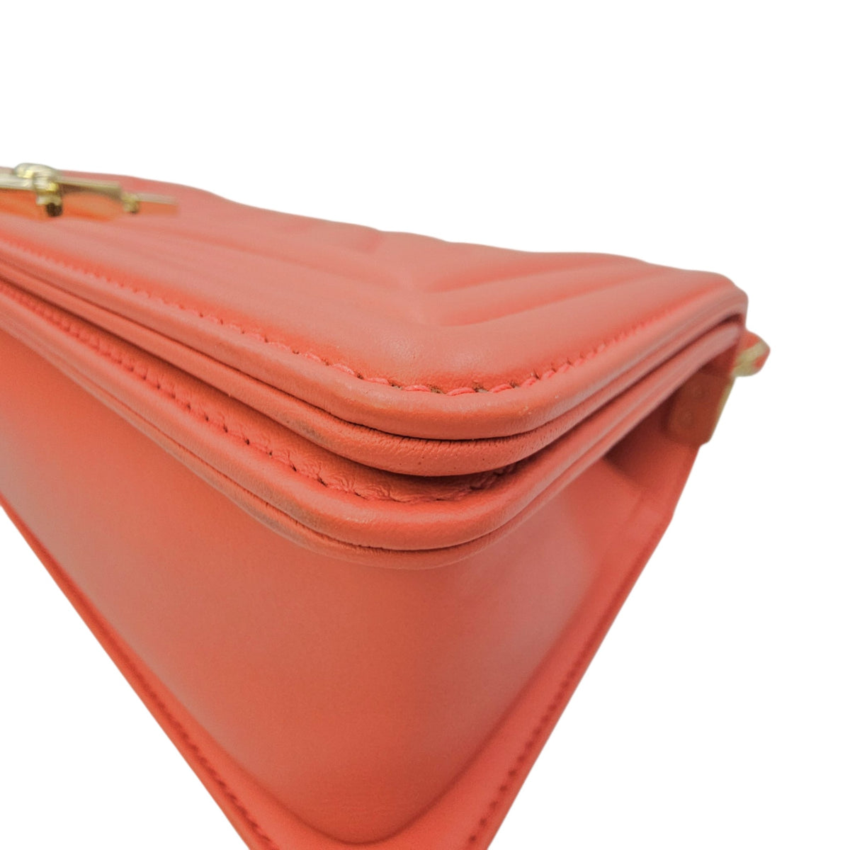 Boy Shoulder Bag in Calfskin Gold hardware
