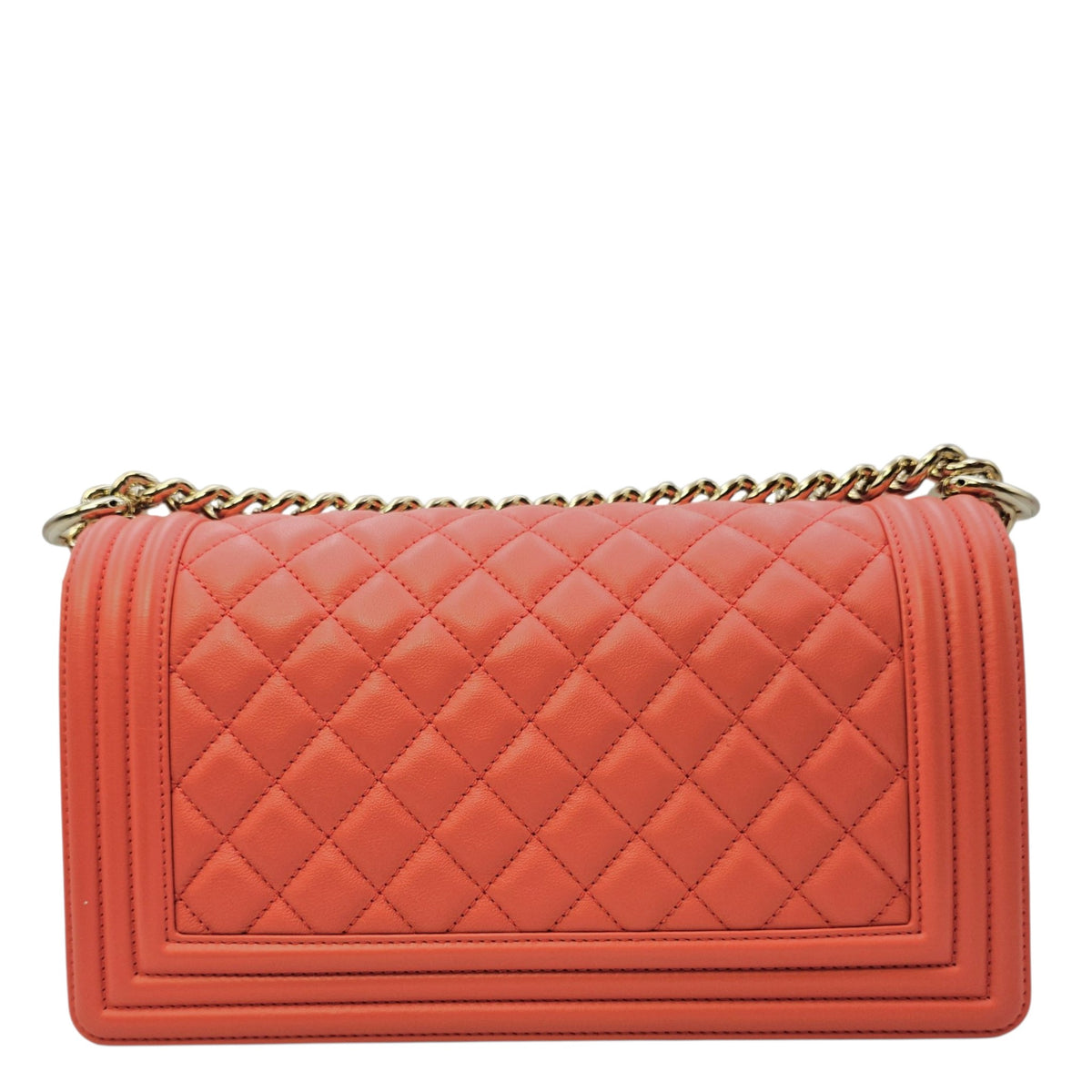 Boy Shoulder Bag in Calfskin Gold hardware