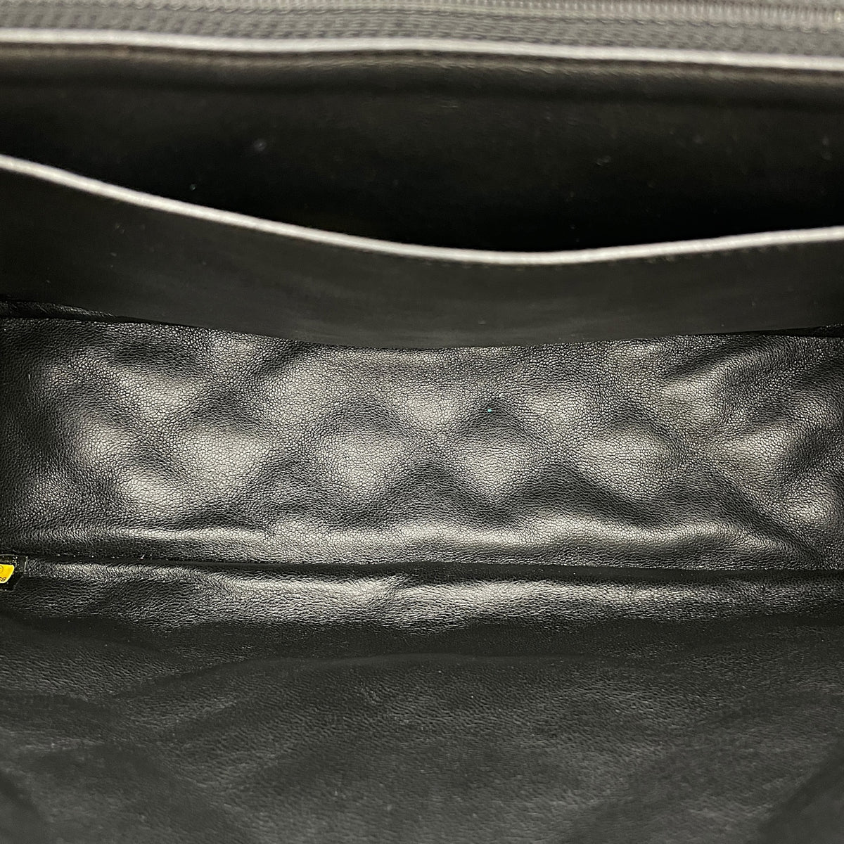 Timeless CC 33cm Black Shoulder Bag in Calfskin Silver hardware