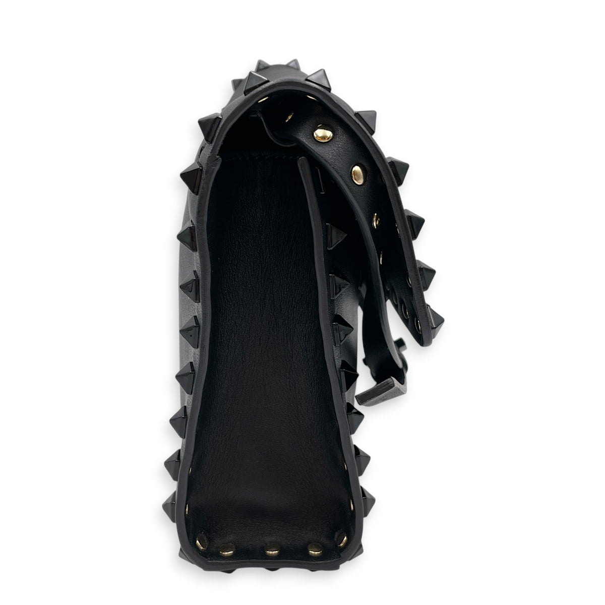 Rockstud 23 Black Crossbody Bag So Black hardware