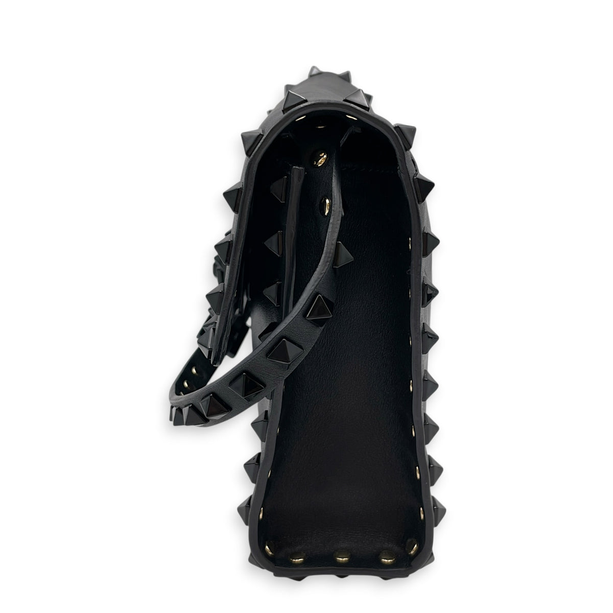 Rockstud 23 Black Crossbody Bag So Black hardware