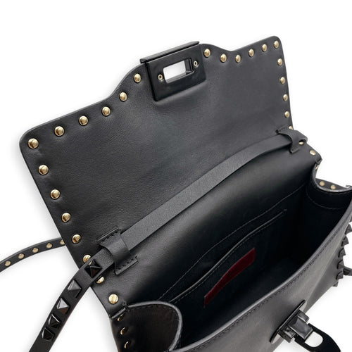 Rockstud 23 Black Crossbody Bag So Black hardware