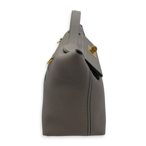 24/24 29 Gris Meyer in Togo Gold hardware
