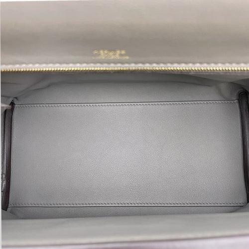 24/24 29 Gris Meyer in Togo Gold hardware