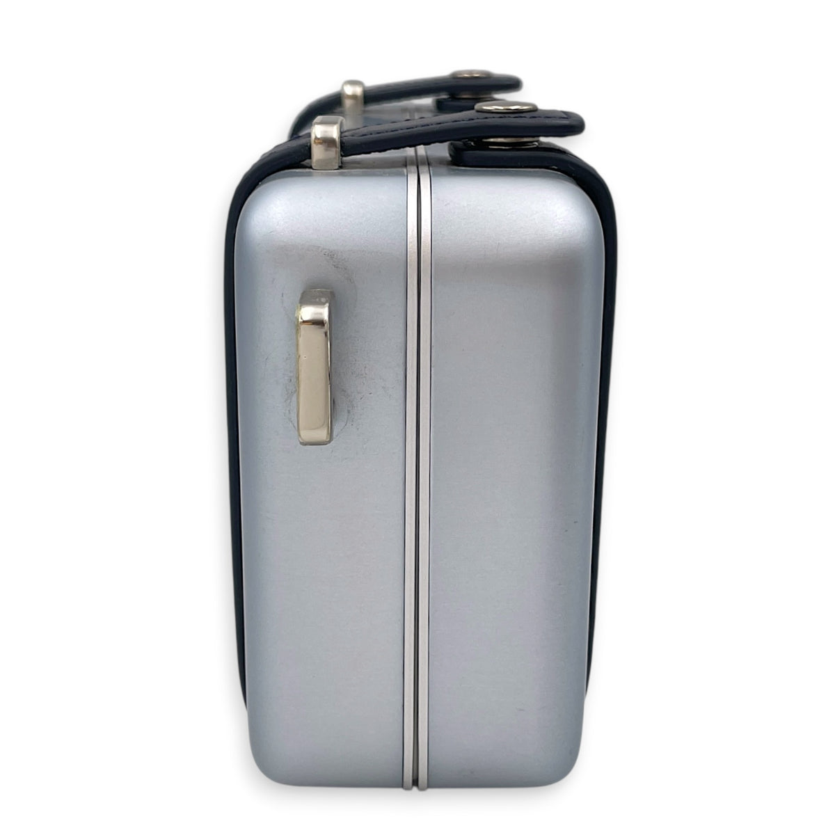 Dior x Rimowa Aluminium Silver Crossbody Bag Silver hardware
