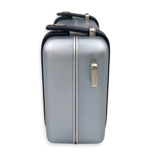 Dior x Rimowa Aluminium Silver Crossbody Bag Silver hardware