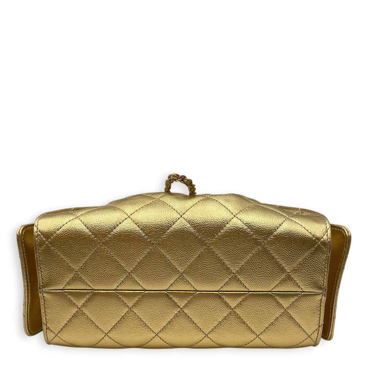 C25  Mini Gold Shoulder  in Lambskin Gold hardware
