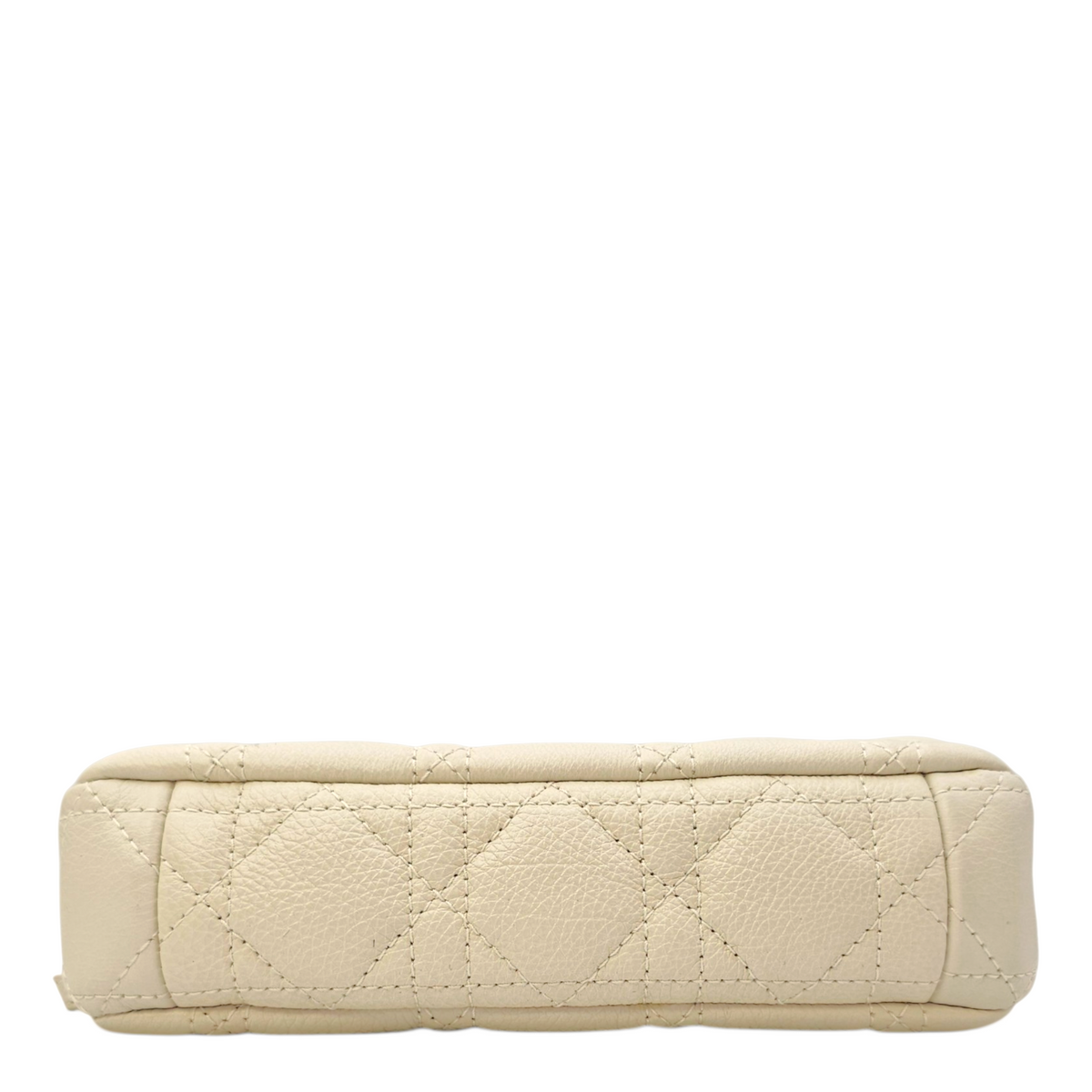 Caro White Crossbody Bag in Calfskin Gold hardware