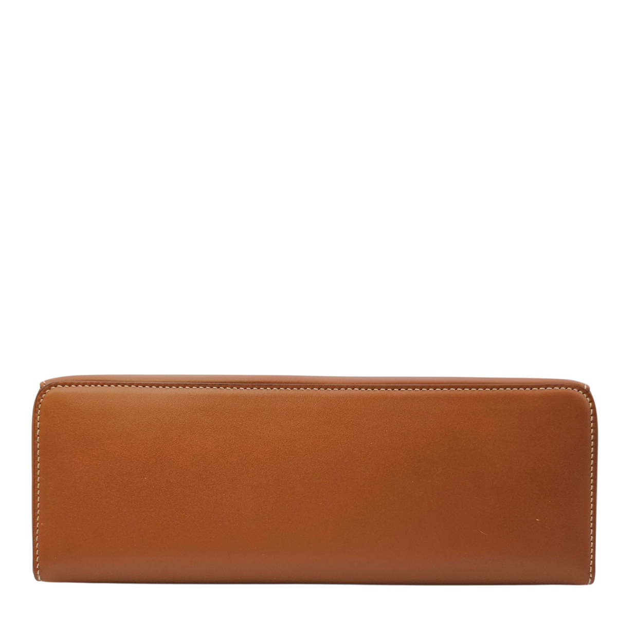 Extra Pocket  27 Brown Top Handle Bag Gold hardware