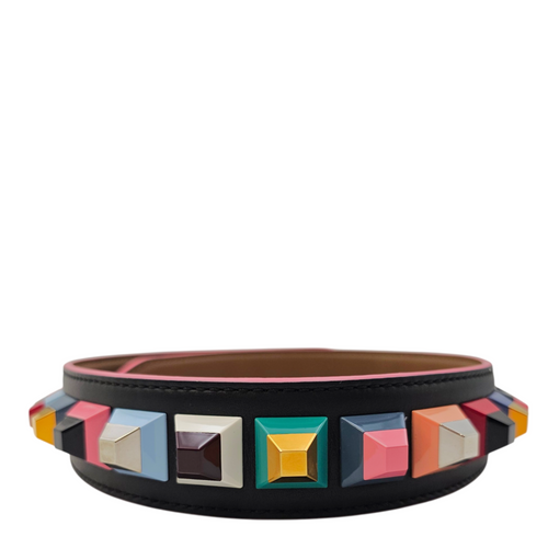 Plexiglas Studs Strap You  Multi-colour Bag Accessory Enamel hardware