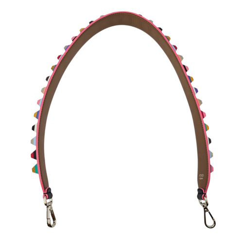 Plexiglas Studs Strap You  Multi-colour Bag Accessory Enamel hardware