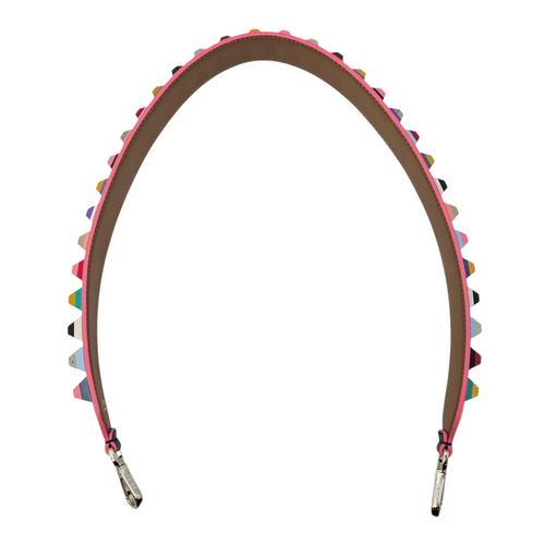 Plexiglas Studs Strap You  Multi-colour Bag Accessory Enamel hardware
