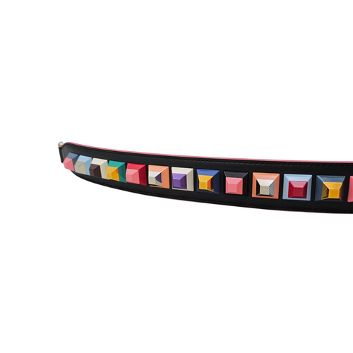 Plexiglas Studs Strap You  Multi-colour Bag Accessory Enamel hardware