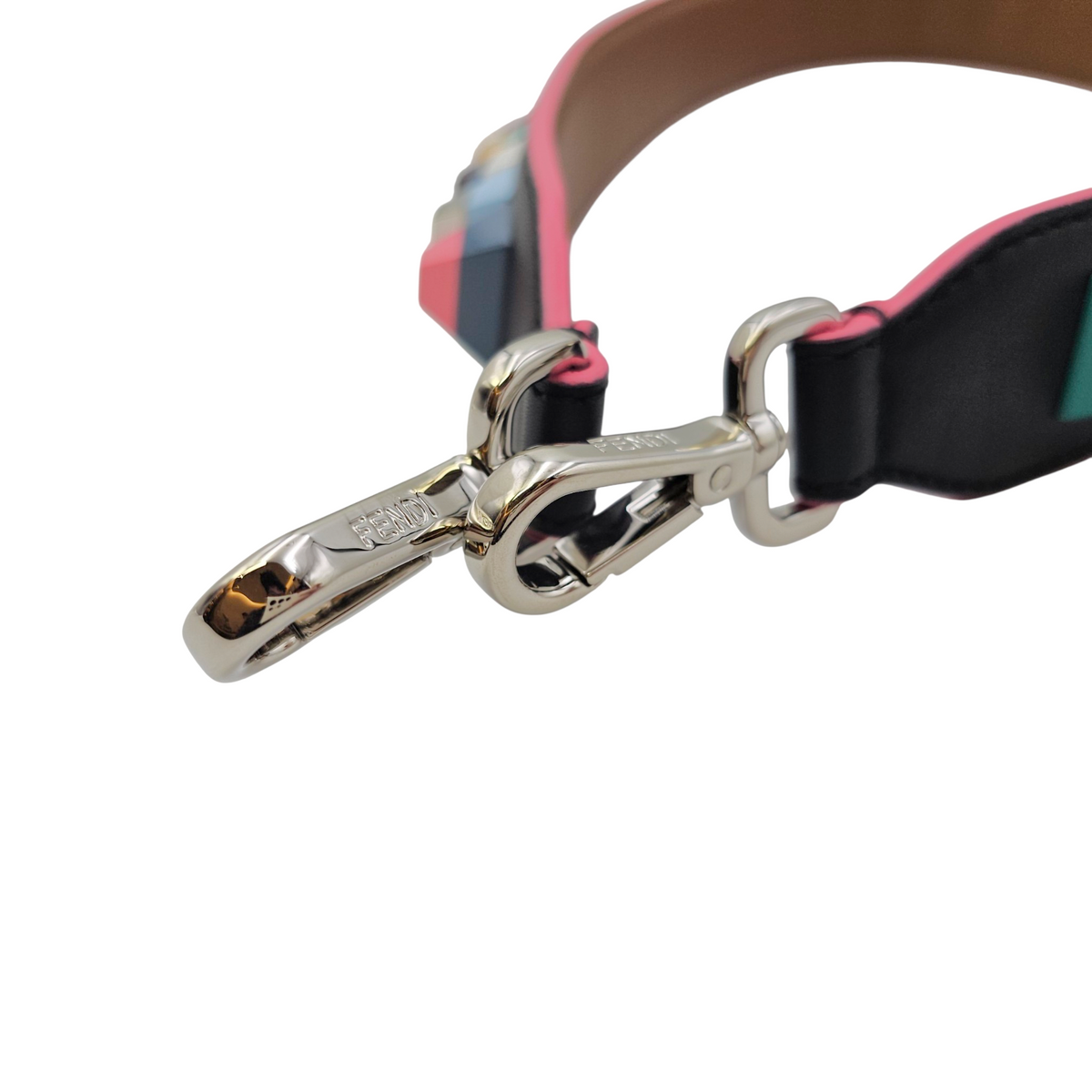 Plexiglas Studs Strap You  Multi-colour Bag Accessory Enamel hardware