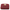 Boy Red Card Holder in Caviar Leather Light Gold hardware
