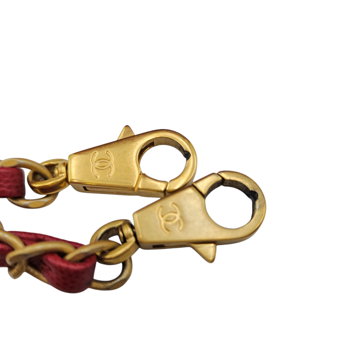 Coco Handle Quilted Medium  Red Top Handle Bag in Caviar Leather Gold hardware