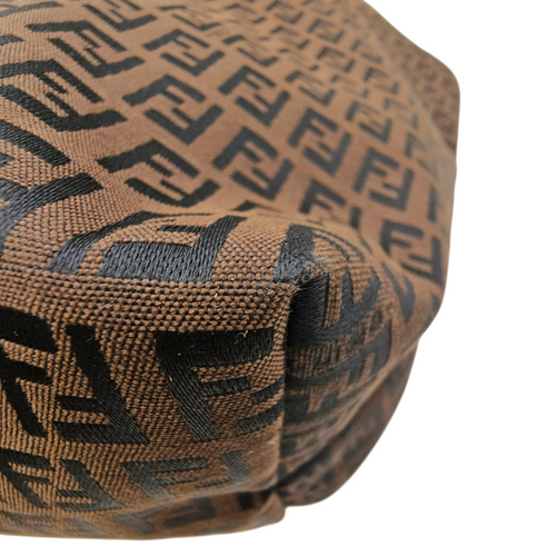 Zucca Brown Tote Bag in Jacquard