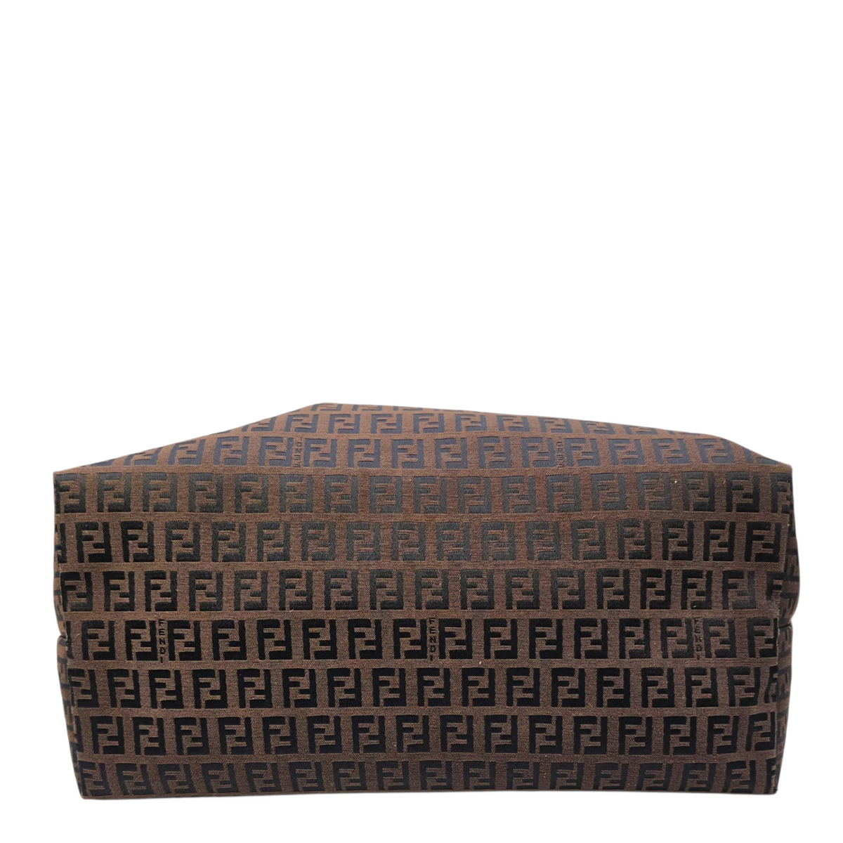 Zucca Brown Tote Bag in Jacquard