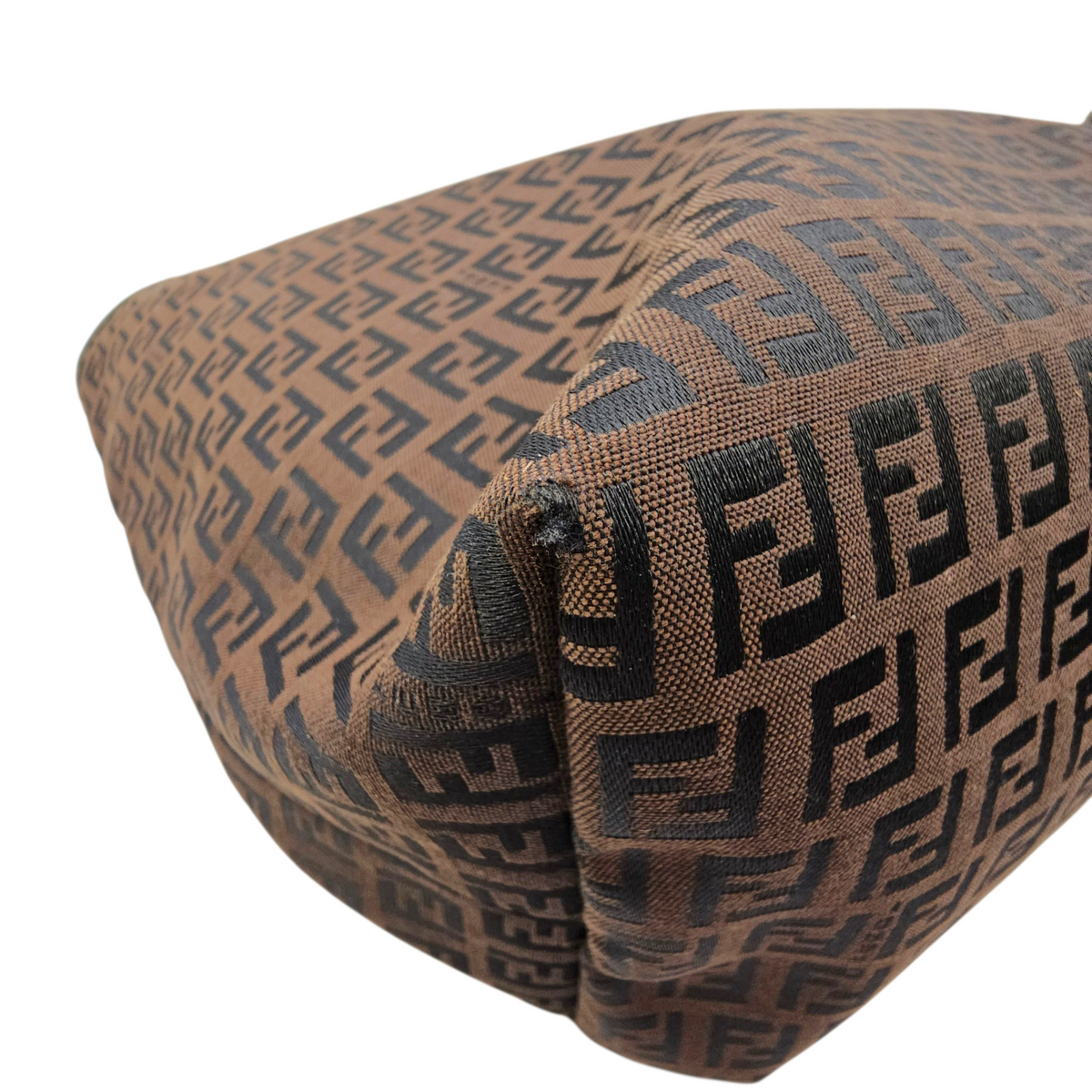 Zucca Brown Tote Bag in Jacquard