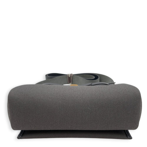 Herbag 20 Ardoise in Vachehunter/Toile Gold hardware